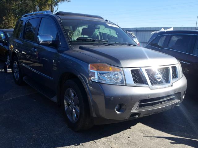 5N1BA0NF7DN607021 - 2013 NISSAN ARMADA PLA GRAY photo 1