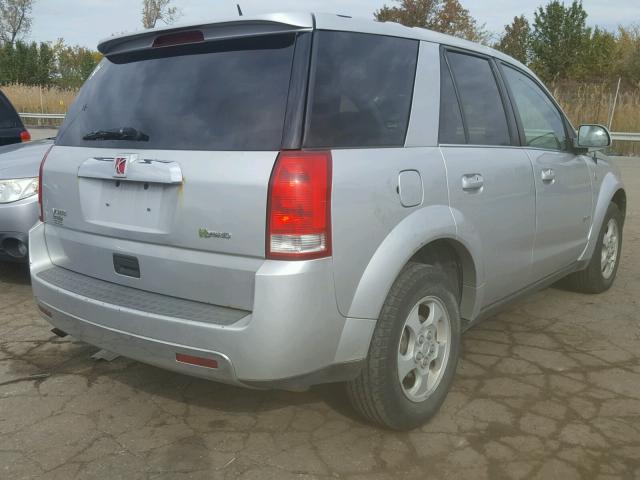 5GZCZ33Z67S854020 - 2007 SATURN VUE HYBRID SILVER photo 4