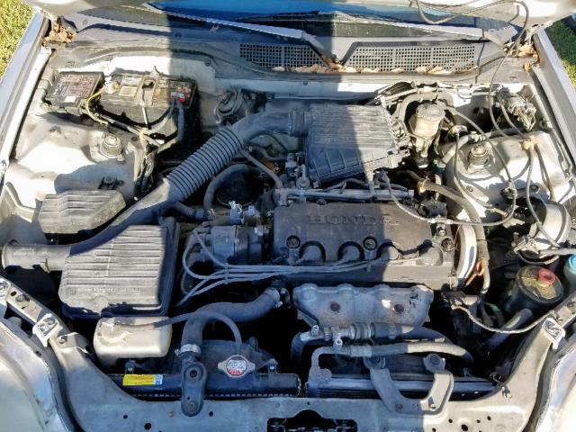 2HGEJ6674WH571295 - 1998 HONDA CIVIC LX SILVER photo 7