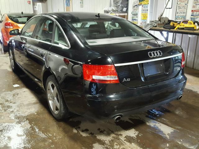 WAUDH74FX7N021966 - 2007 AUDI A6 3.2 QUA BLACK photo 3