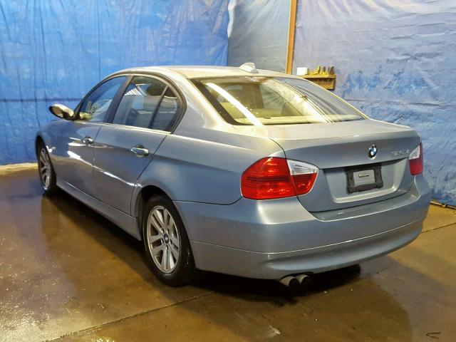 WBAVD13596KV05133 - 2006 BMW 325 XI BLUE photo 3