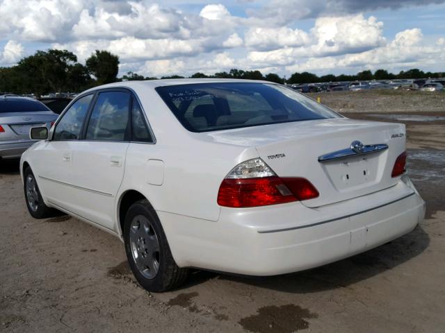 4T1BF28B34U359281 - 2004 TOYOTA AVALON XL WHITE photo 3