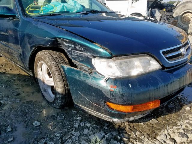 19UYA2242VL000584 - 1997 ACURA 3.0CL Зеленый фото 9
