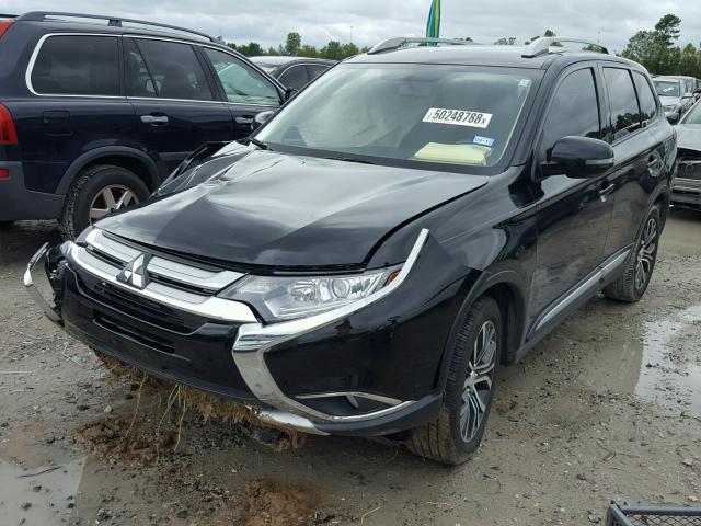 JA4AD3A31HZ064553 - 2017 MITSUBISHI OUTLANDER BLACK photo 2