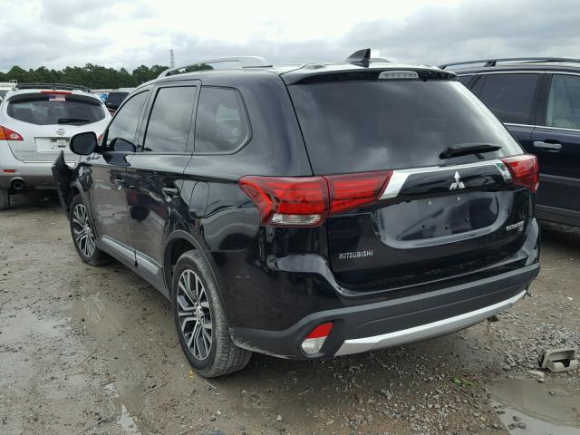 JA4AD3A31HZ064553 - 2017 MITSUBISHI OUTLANDER BLACK photo 3