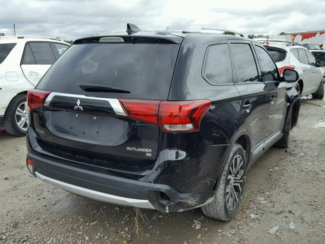 JA4AD3A31HZ064553 - 2017 MITSUBISHI OUTLANDER BLACK photo 4