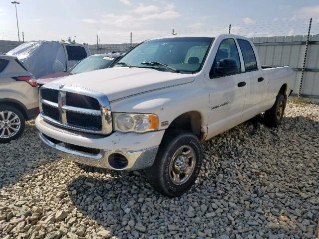 1D7KU28D44J270015 - 2004 DODGE RAM 2500 S თეთრი ფოტო 2