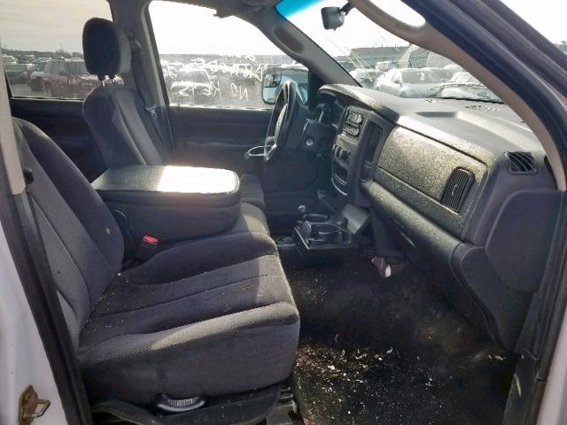 1D7KU28D44J270015 - 2004 DODGE RAM 2500 S თეთრი ფოტო 5