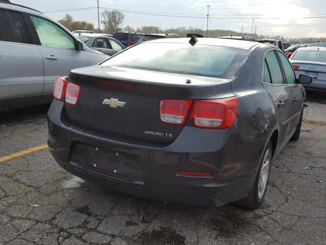 1G11B5SL4EF164688 - 2014 CHEVROLET MALIBU LS 灰色 照片 4