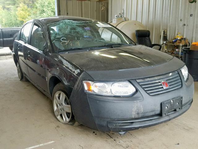 1G8AJ58F97Z127840 - 2007 SATURN ION LEVEL BLACK photo 1