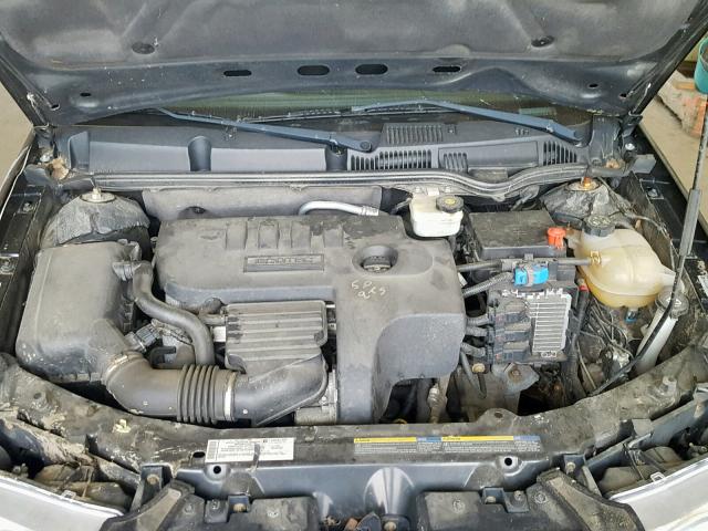 1G8AJ58F97Z127840 - 2007 SATURN ION LEVEL BLACK photo 7