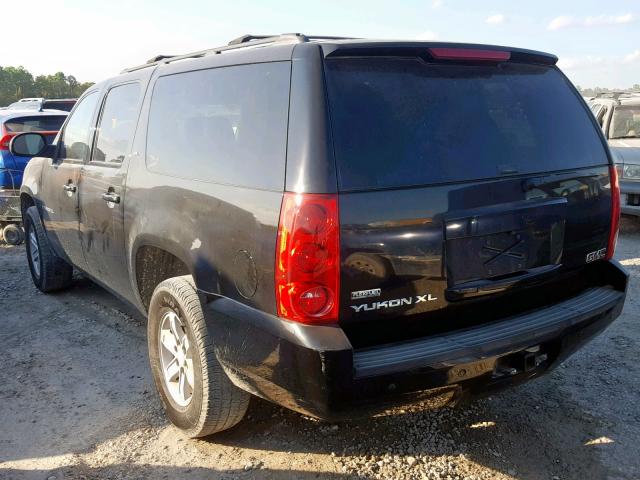 1GKFC16068R140998 - 2008 GMC YUKON XL C BLACK photo 3