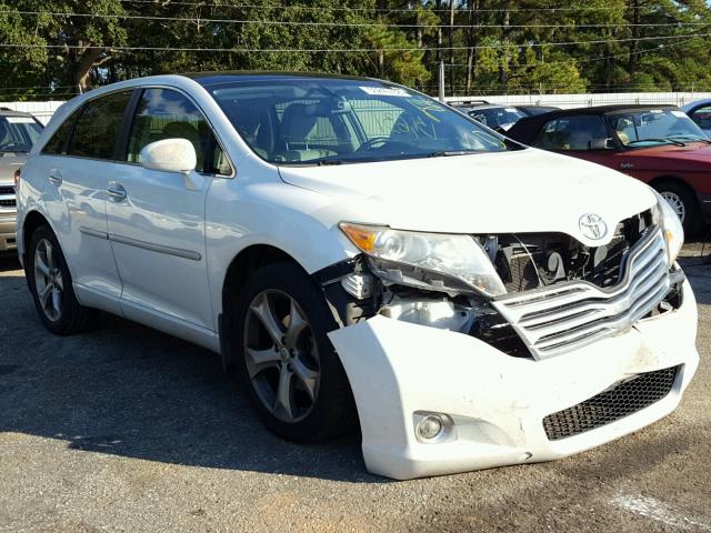 4T3ZK3BB9BU040593 - 2011 TOYOTA VENZA BASE WHITE photo 1