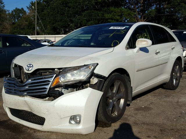 4T3ZK3BB9BU040593 - 2011 TOYOTA VENZA BASE WHITE photo 2