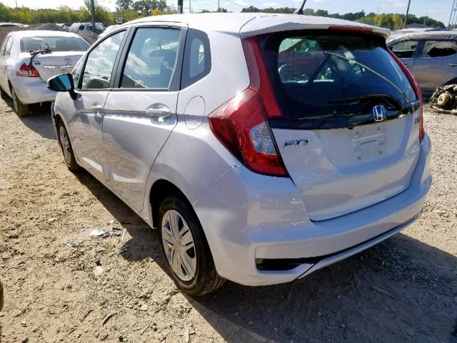 3HGGK5H45KM712230 - 2019 HONDA FIT LX WHITE photo 3