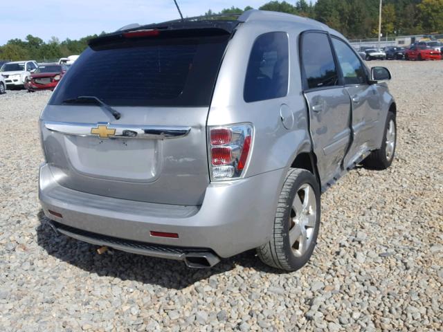 2CNDL537286039394 - 2008 CHEVROLET EQUINOX SP SILVER photo 4