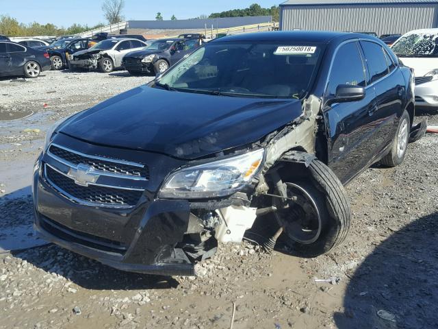 1G11B5SA5DU128212 - 2013 CHEVROLET MALIBU LS 黑色 照片 2