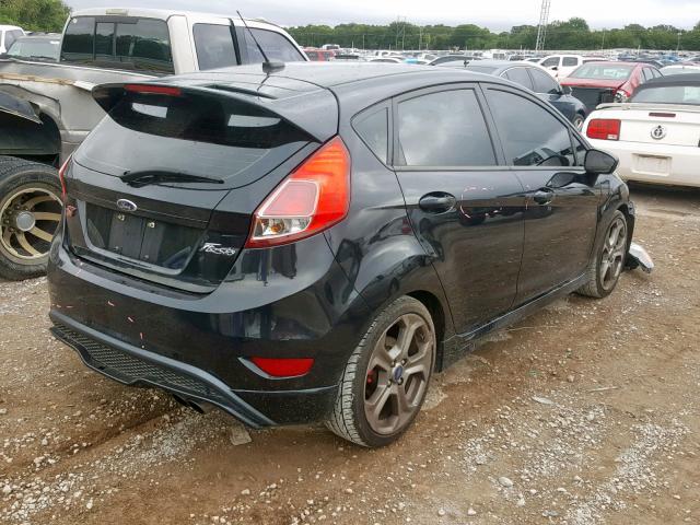 3FADP4GX8EM153923 - 2014 FORD FIESTA ST BLACK photo 4