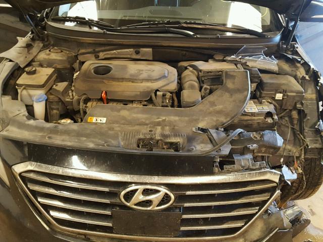 5NPE34AFXFH071502 - 2015 HYUNDAI SONATA SPO SILVER photo 7