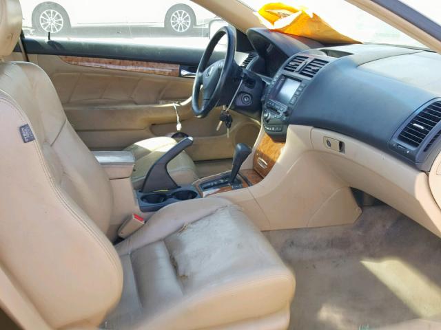 1HGCM82794A012210 - 2004 HONDA ACCORD EX WHITE photo 5