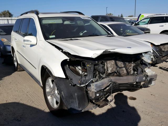 4JGBF71E28A411136 - 2008 MERCEDES-BENZ GL 450 4MA WHITE photo 1