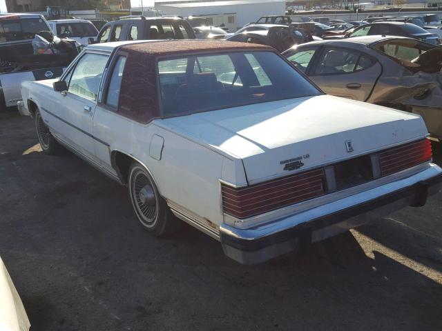 1MEBP93F4DZ685726 - 1983 MERCURY GRAND MARQ WHITE photo 3