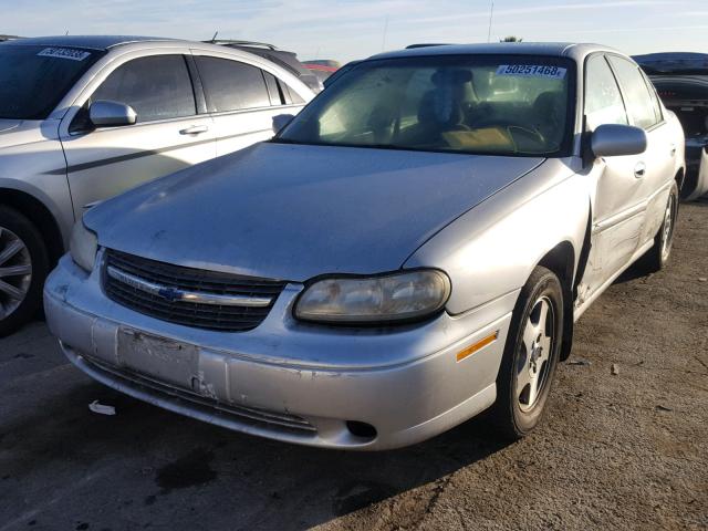 1G1NE52J22M669398 - 2002 CHEVROLET MALIBU LS ვერცხლისფერი ფოტო 2