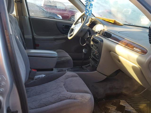 1G1NE52J22M669398 - 2002 CHEVROLET MALIBU LS ვერცხლისფერი ფოტო 5