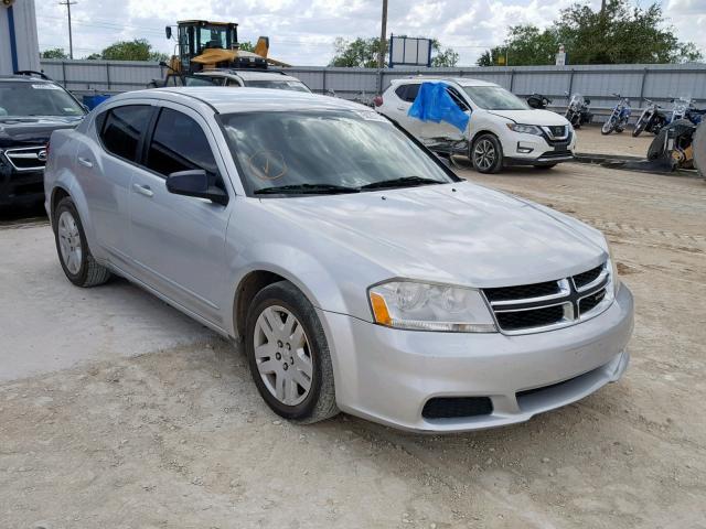 1B3BD4FB0BN523099 - 2011 DODGE AVENGER EX SILVER photo 1