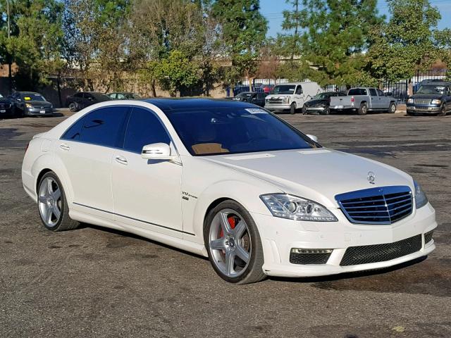 WDDNG7GB8AA322646 - 2010 MERCEDES-BENZ S 600 WHITE photo 1