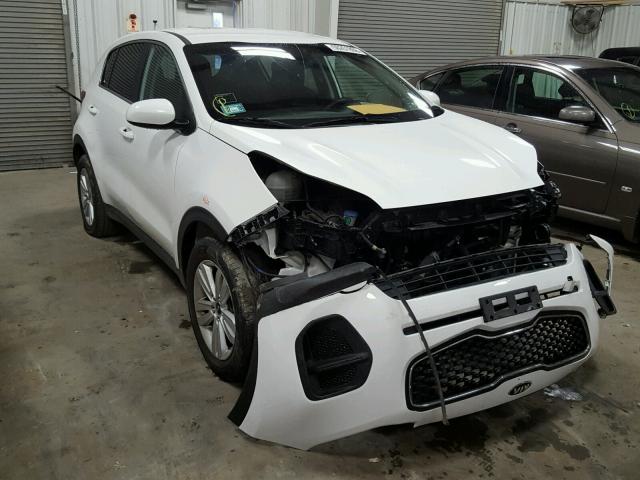 KNDPM3ACXH7209505 - 2017 KIA SPORTAGE L WHITE photo 1