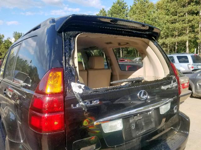 JTJBT20X750088977 - 2005 LEXUS GX 470 BLACK photo 9