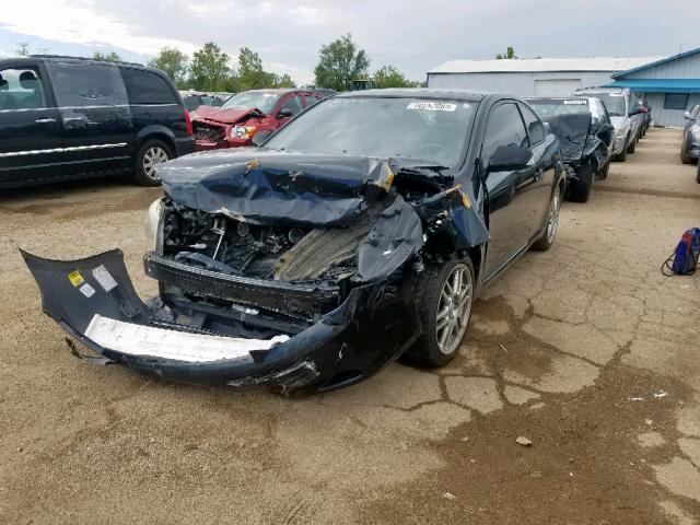 JTKDE167850046687 - 2005 TOYOTA SCION TC შავი ფოტო 2