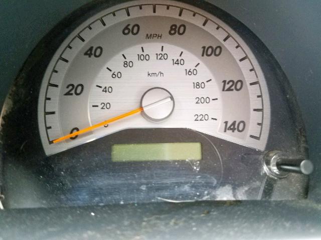 JTKDE167850046687 - 2005 TOYOTA SCION TC შავი ფოტო 8