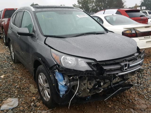 2HKRM3H71EH509653 - 2014 HONDA CR-V EXL GRAY photo 1