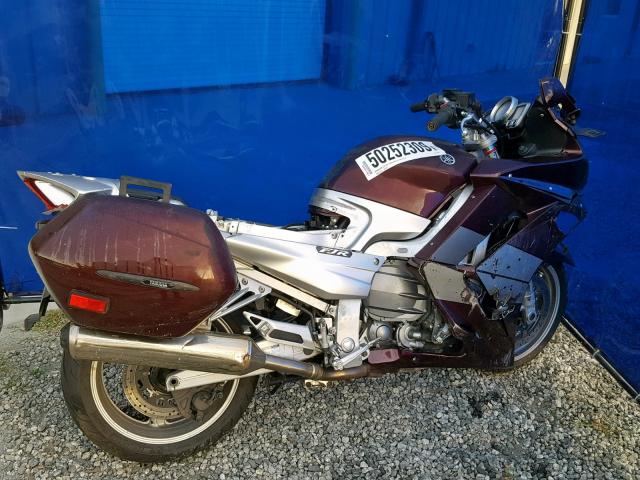 JYARP15EX7A002447 - 2007 YAMAHA FJR1300 MAROON photo 4