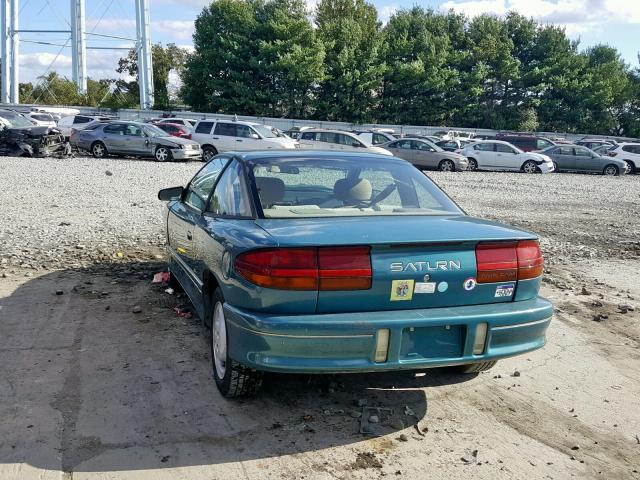 1G8ZH1579RZ161848 - 1994 SATURN SC2 GREEN photo 3