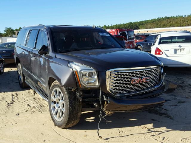 1GKS1JKJ4FR187642 - 2015 GMC YUKON XL D GRAY photo 1