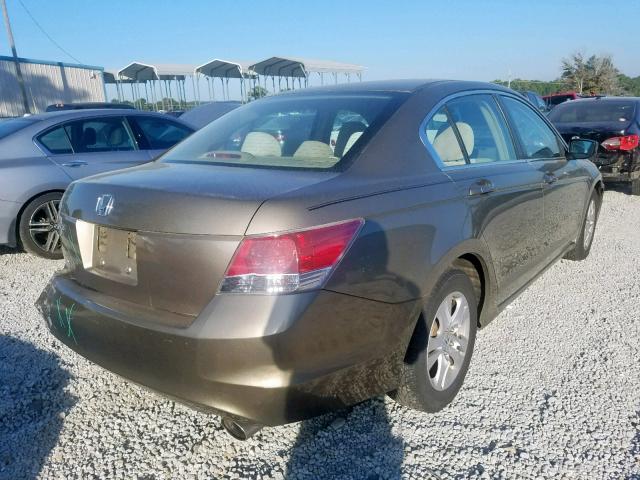 1HGCP264X8A138232 - 2008 HONDA ACCORD LXP GOLD photo 4