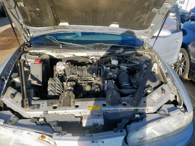 1G3WS52K0XF303366 - 1999 OLDSMOBILE INTRIGUE G SILVER photo 7