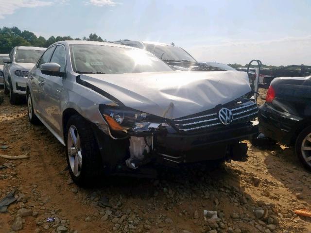 1VWAS7A30EC048164 - 2014 VOLKSWAGEN PASSAT S SILVER photo 1