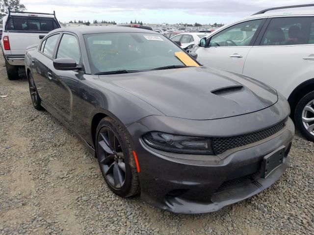 2C3CDXHG4KH592338 - 2019 DODGE CHARGER GT GRAY photo 1