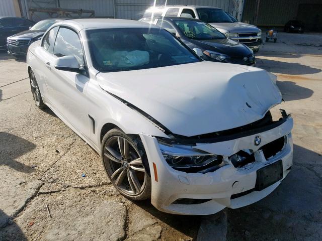 WBA3T3C55EP736800 - 2014 BMW 435 I WHITE photo 1