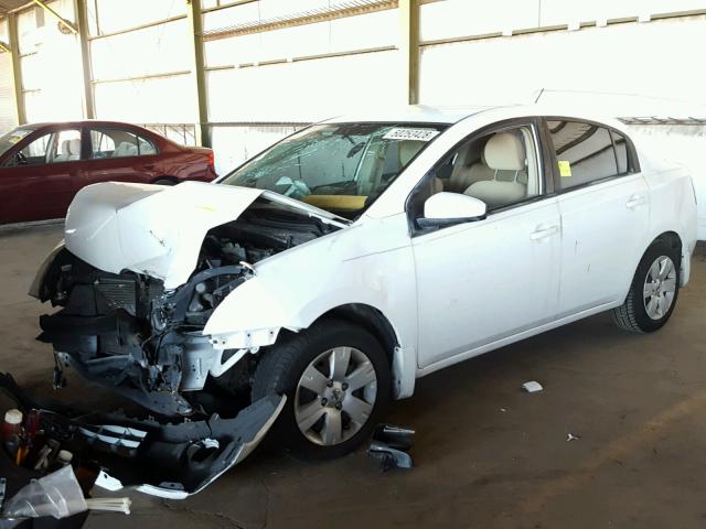 3N1AB61E69L694997 - 2009 NISSAN SENTRA 2.0 WHITE photo 2