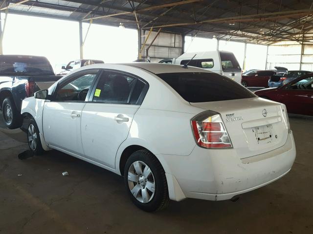 3N1AB61E69L694997 - 2009 NISSAN SENTRA 2.0 WHITE photo 3