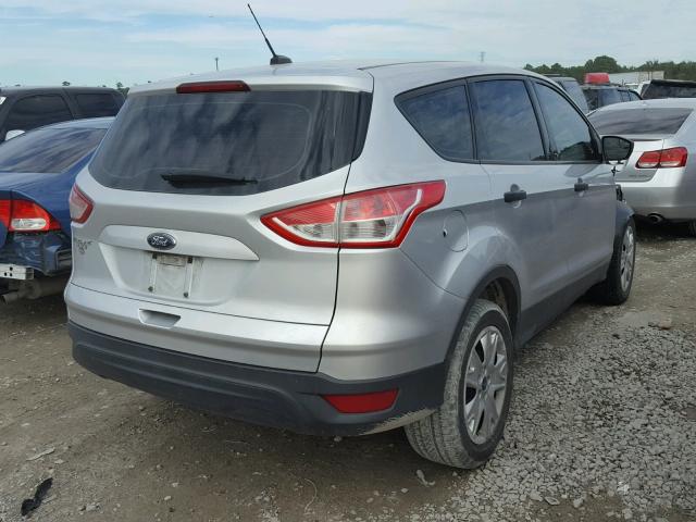 1FMCU0F74DUA93346 - 2013 FORD ESCAPE S SILVER photo 4