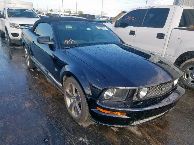 1ZVHT85H885102391 - 2008 FORD MUSTANG GT BLACK photo 1