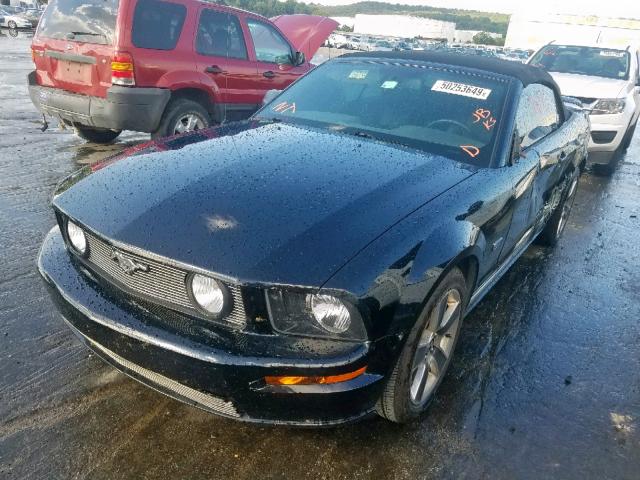 1ZVHT85H885102391 - 2008 FORD MUSTANG GT BLACK photo 2