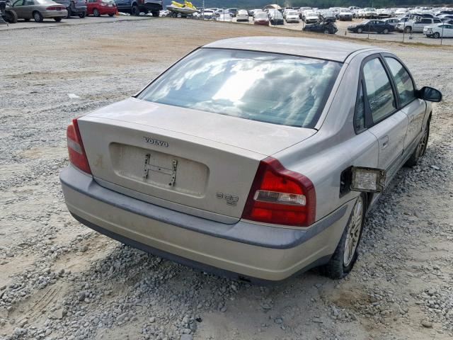 YV1TS94D111213862 - 2001 VOLVO S80 SILVER photo 4