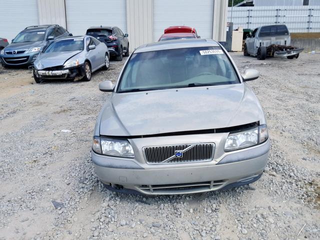 YV1TS94D111213862 - 2001 VOLVO S80 SILVER photo 9